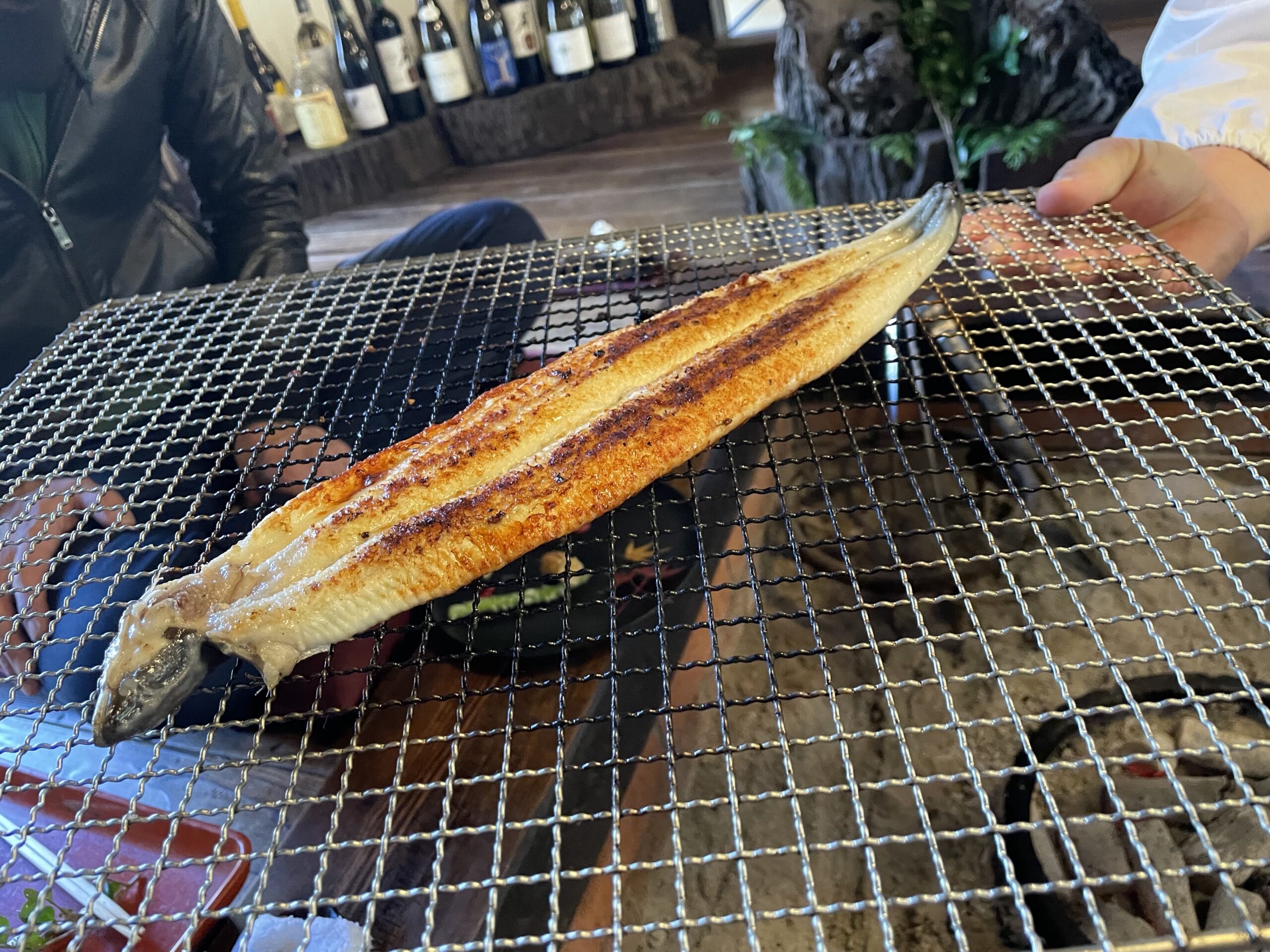 焼き上がったうなぎ